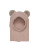 HUTTELiHUT Balaclava Knit PomPom Mahogany Rose