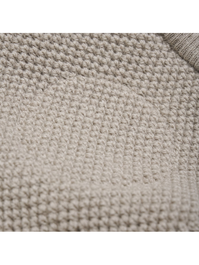 Balaclava Wool Knit Windstop Camel