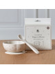 Jack O Juno Poppy in Bloom Bowl & Spoon Set