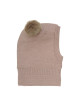 HUTTELiHUT Balaclava Windstop PomPoms Rose