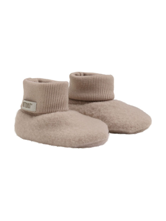 HUTTELiHUT Footies Wool Fleece Rose