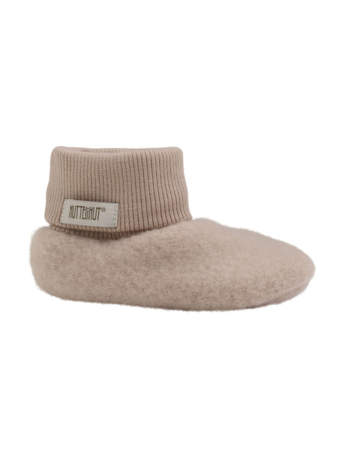 HUTTELiHUT Footies Wool Fleece Rose