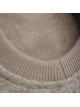 HUTTELiHUT Balaclava Wool Alpaca Pompoms Camel