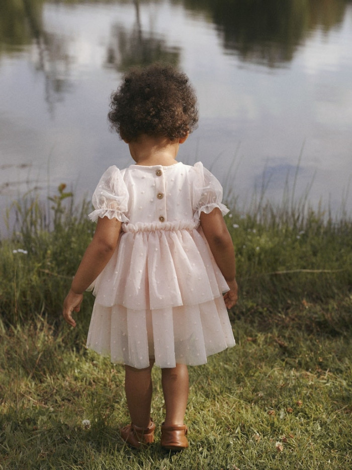 LIL`ATELIER Frilla Tulle Body Dress