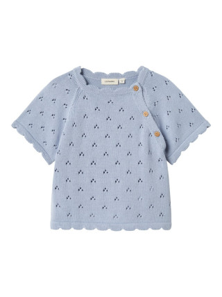 LIL`ATELIER Jola Loose Knit Zen Blue