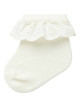 LIL`ATELIER Gertrud Baby Sock Coconut Milk