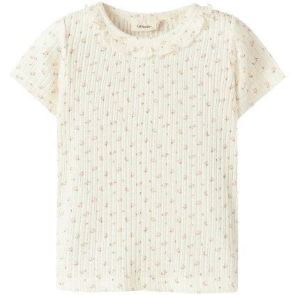 LIL`ATELIER Hulla T-Skjorte Coconut Milk