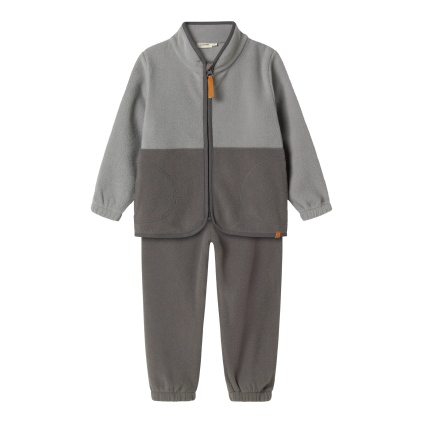 LIL`ATELIER Laspektra Fleece Set Ultimate Grey
