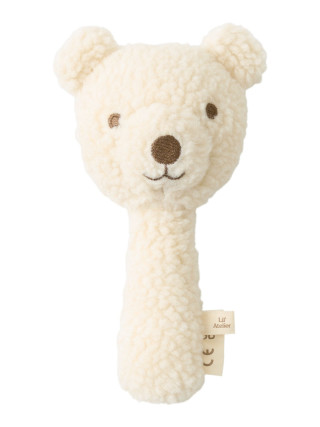 LIL`ATELIER Baby Danco Sherpa Rattle