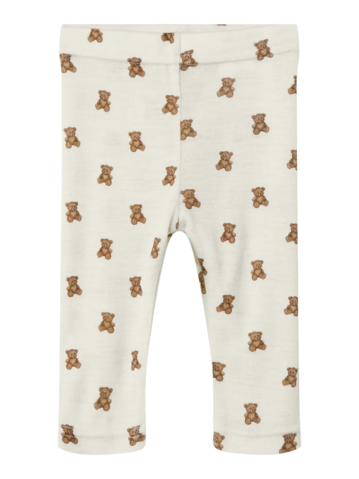 LIL`ATELIER Nalu Wool Leggings Teddybear