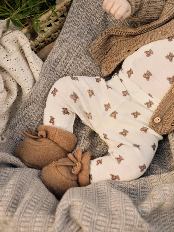 LIL`ATELIER Nalu Wool Leggings Teddybear