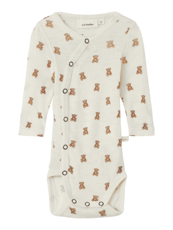 LIL`ATELIER Nalu Wool Wrap Body Teddybear