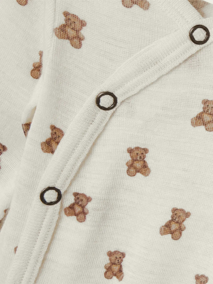 LIL`ATELIER Nalu Wool Wrap Body Teddybear