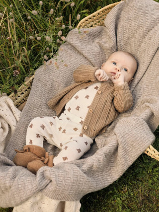LIL`ATELIER Nalu Wool Wrap Body Teddybear