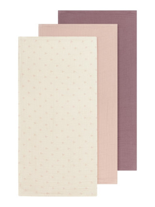 LIL`ATELIER Fergie Nappies 3-Pack Rose