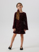 NAME It Frusitt Paljett Dress Burgundy