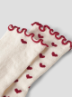 LIL`ATELIER Rosita 2-Pack Sock Heart