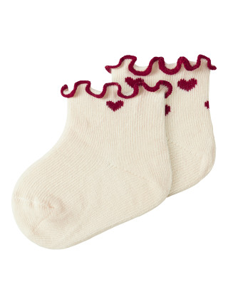 LIL`ATELIER Rosita 2-Pack Sock Heart