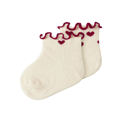 LIL`ATELIER Rosita 2-Pack Sock Heart