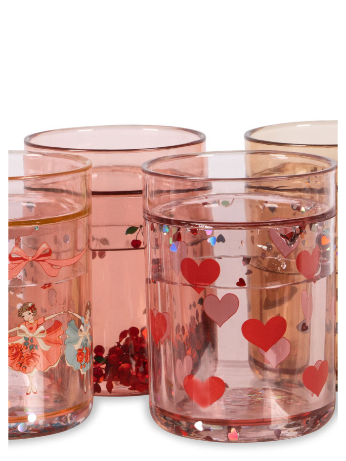 KONGES SLØJD Glitter Cups 4-Pack