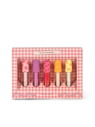 KONGES SLØJD Glitter Lip Gloss 5-Pack