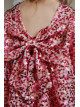 KONGES SLØJD Lila Sequin Bow Dress Sparkling Sangria