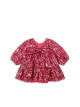 KONGES SLØJD Lila Sequin Bow Dress Sparkling Sangria