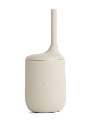 LIEWOOD Ellis Sippy Cup Cat Sandy
